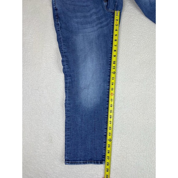 Lee Extreme Motion Athletic Jeans Mens 38x29 Blue Tapered Stretch Denim Pants - Picture 9 of 11